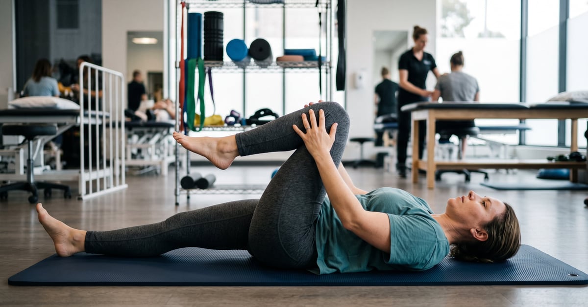 Exercices pour sciatique : étirements et mouvements doux pour soulager la douleur lombaire